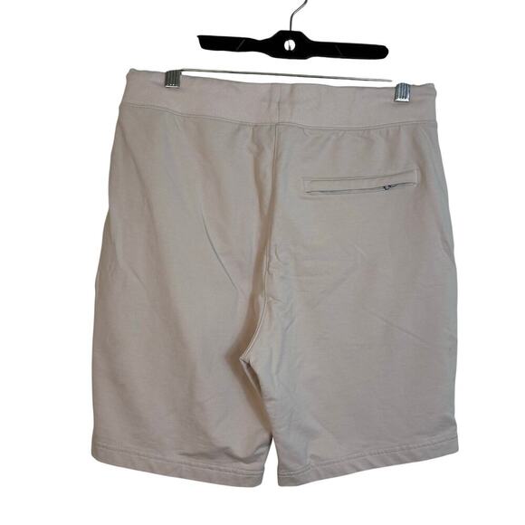 Psycho Bunny Mens Rodman Micro French Terry Sweatshort Size Small Natural Linen - Picture 4 of 13